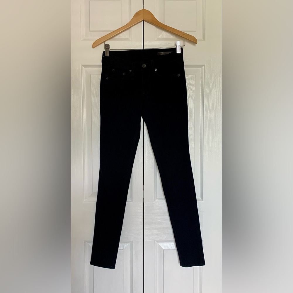 $220 NEW Rag & Bone Slim Skinny Low Rise Jeans Pants Sz 25 Equestrian leggings - Picture 5 of 14